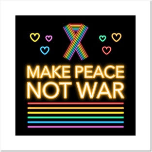 Make peace Posters and Art